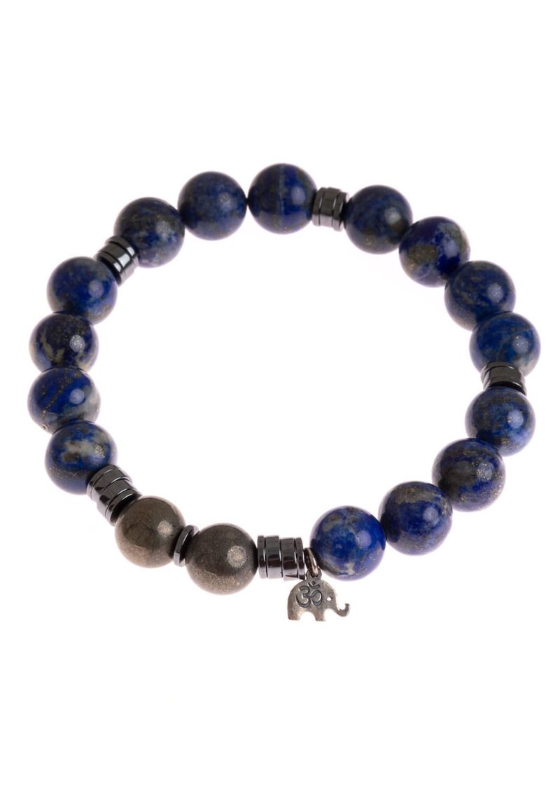 LAPİS LAZULİ TAŞI ERKEK BİLEKLİĞİ