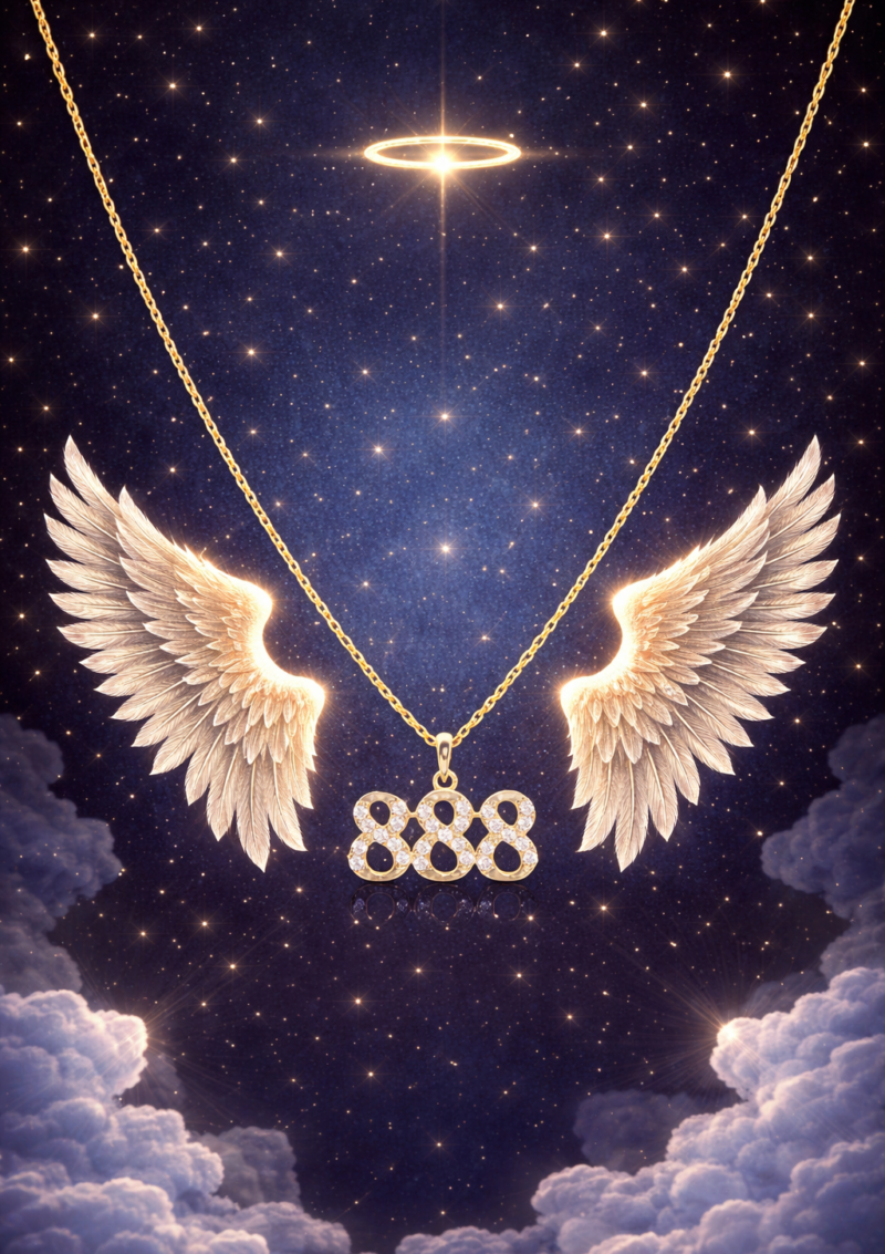 888 MELEK SAYISI KOLYE