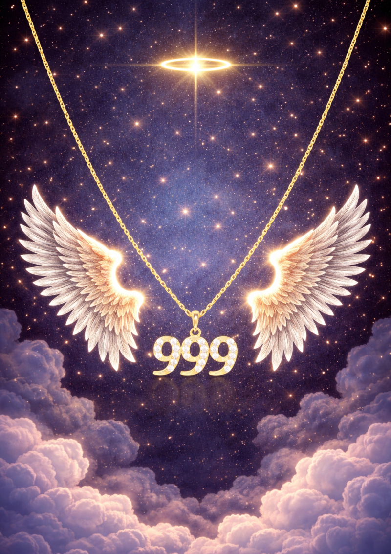 999 MELEK SAYISI KOLYE