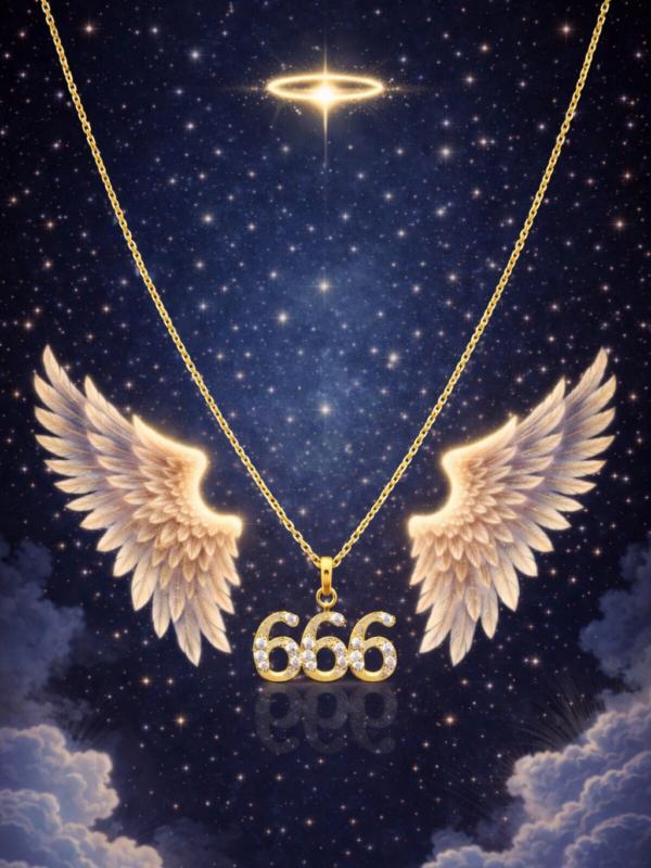 666 MELEK SAYISI KOLYE