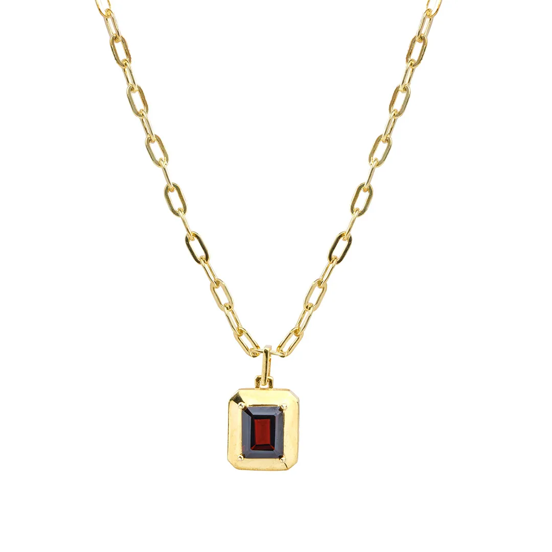 LÂL – GARNET TAŞI KOLYE - LIMITED EDITION