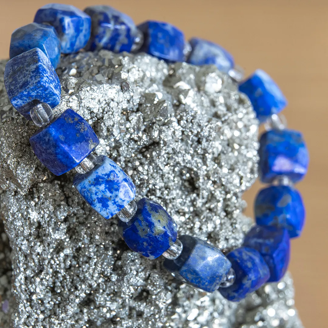 LAPİS LAZULİ DOĞAL TAŞ BİLEKLİK