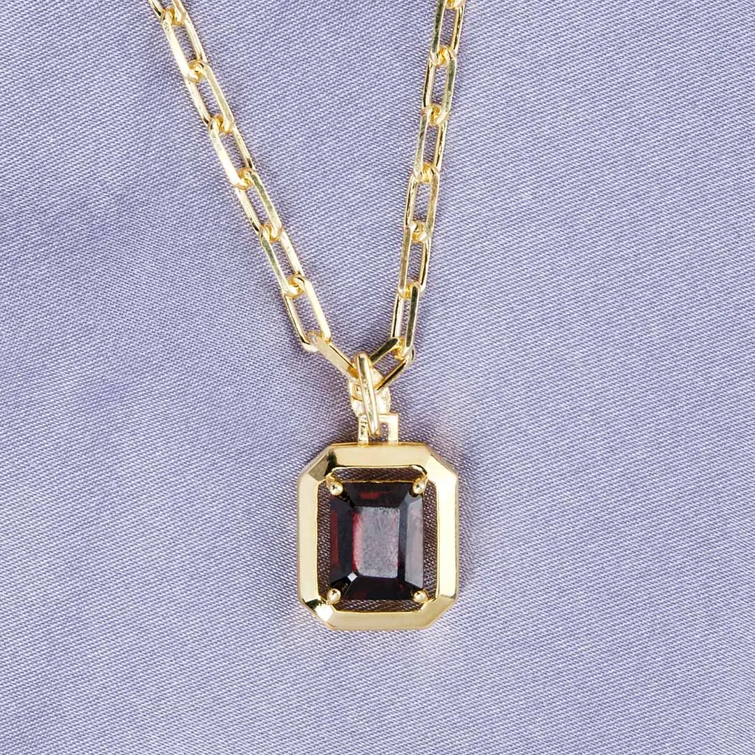 LÂL – GARNET TAŞI KOLYE - LIMITED EDITION - Görsel 4