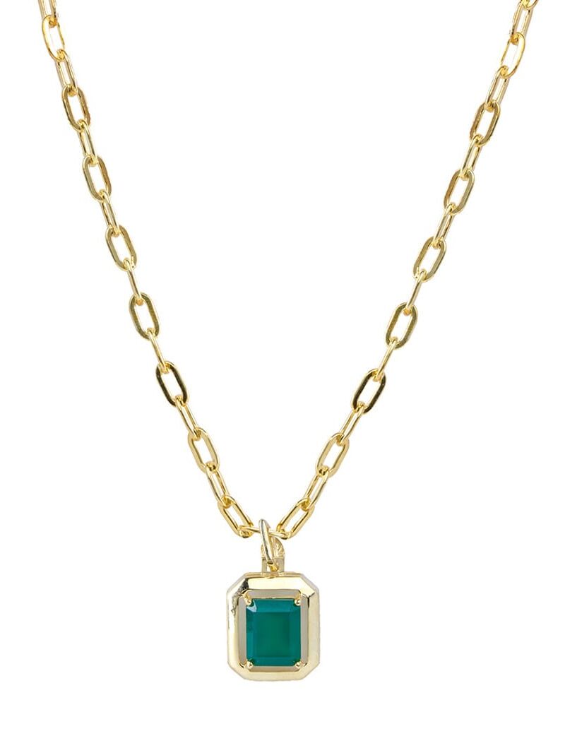 GREEN ONİX KOLYE – YEŞİL ONİX KOLYE - LIMITED EDITION