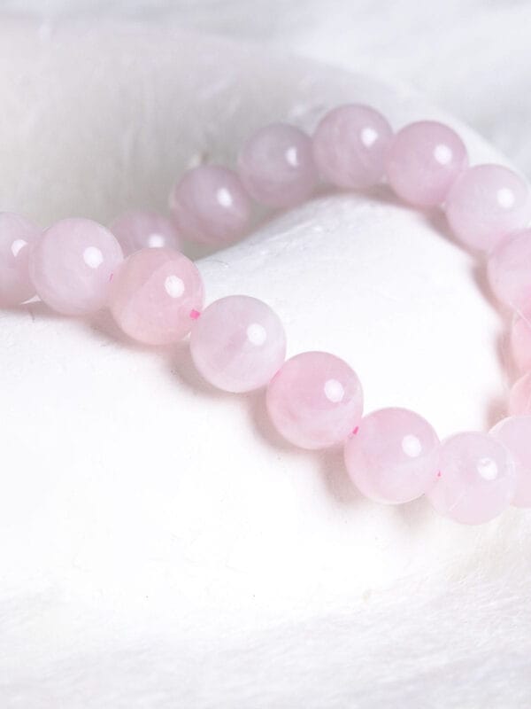 PEMBE KUVARS BİLEKLİK