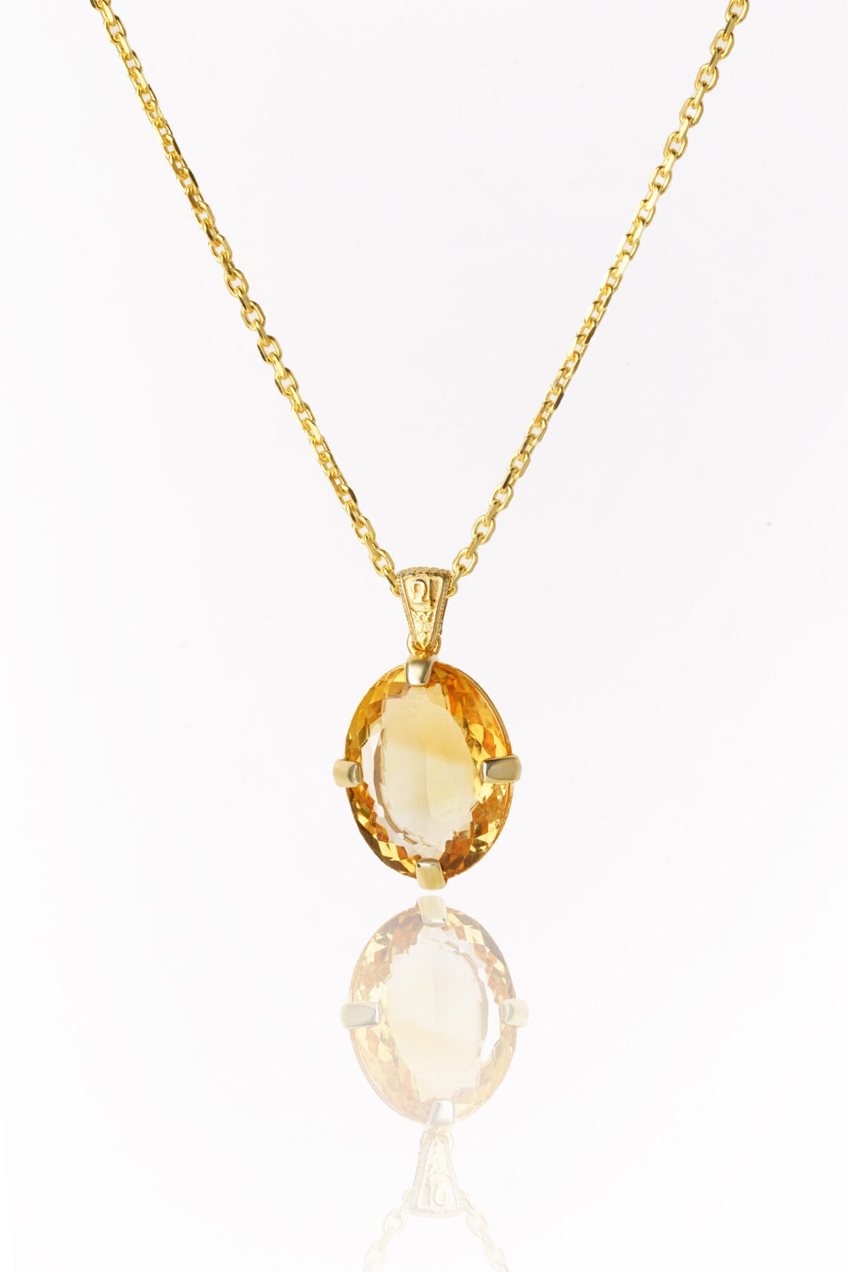 Hindistan Sitrin Limited Edition Kolye