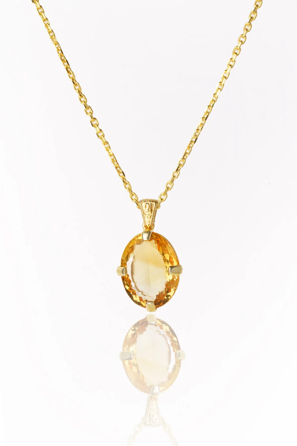 Hindistan Sitrin Limited Edition Kolye