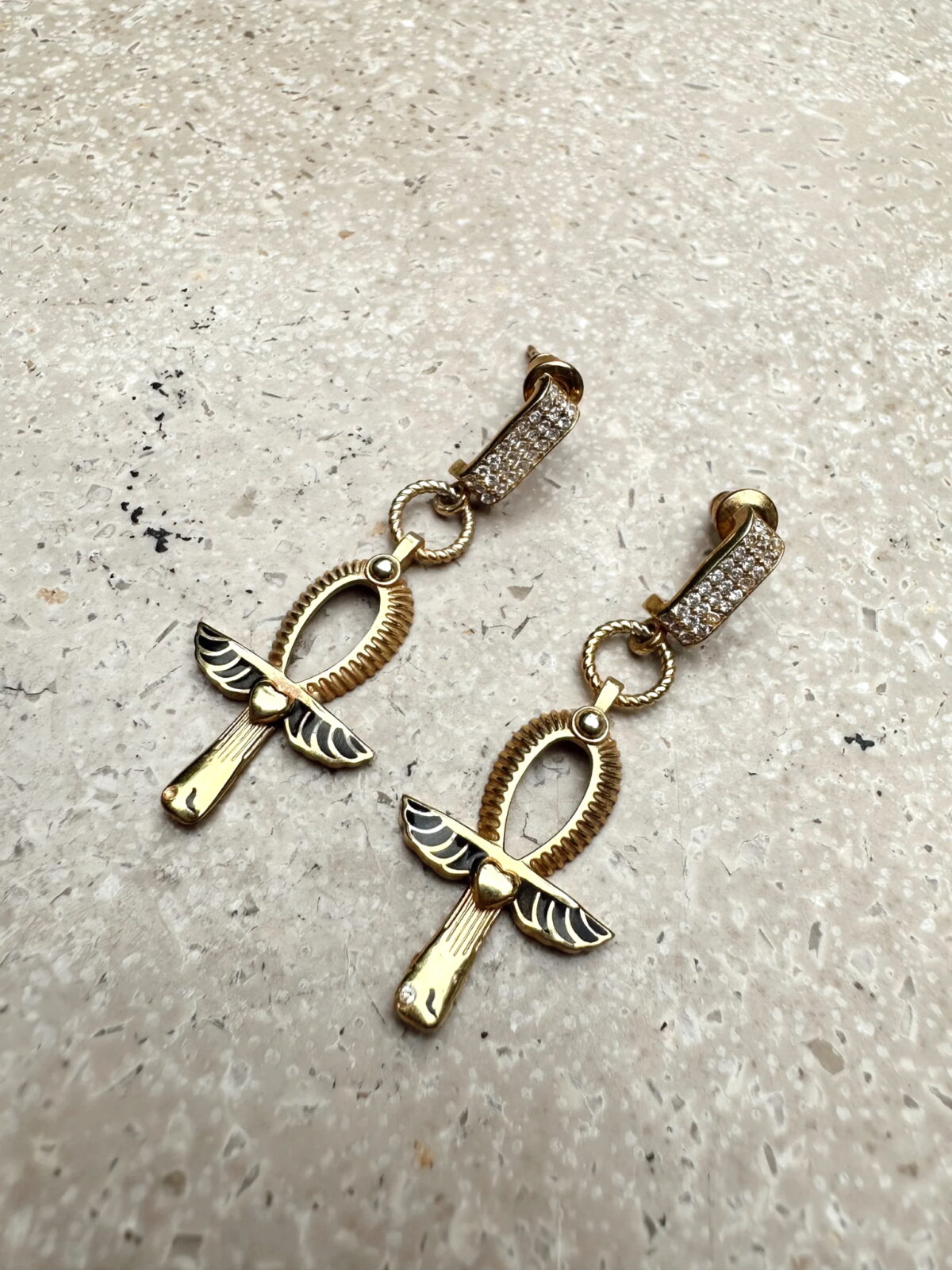 Ankh Sonsuz Ruhun Gücü Küpe