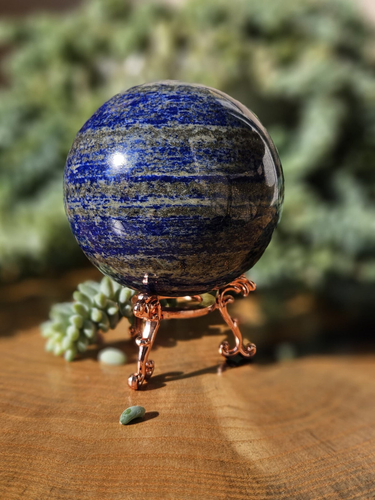 Lapis Lazuli Küre – Bilgeliğin ve İçsel Gücün Taşı - Görsel 2