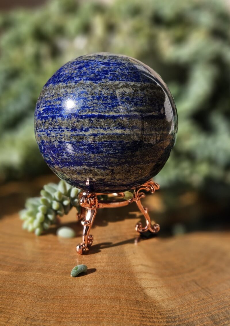 Alternative view of Lapis Lazuli Küre – Bilgeliğin ve İçsel Gücün Taşı