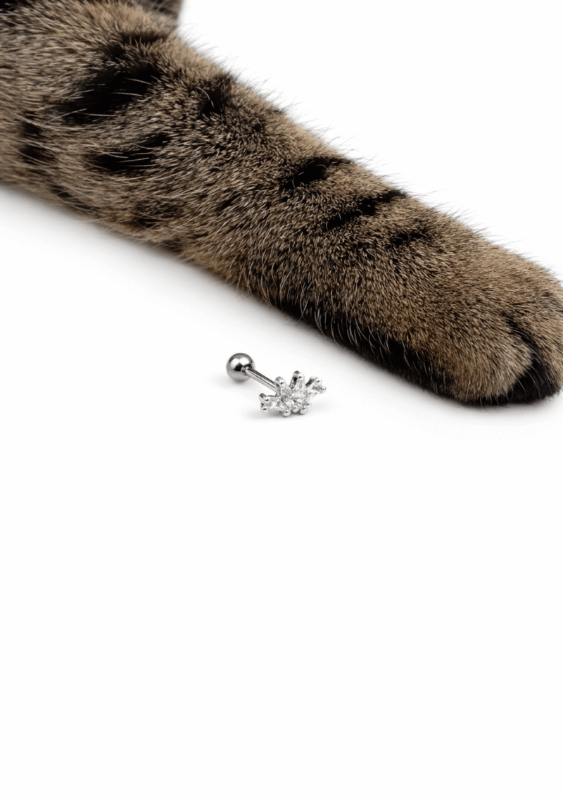 Alternative view of Queen Piercing | 925 Ayar Gümüş