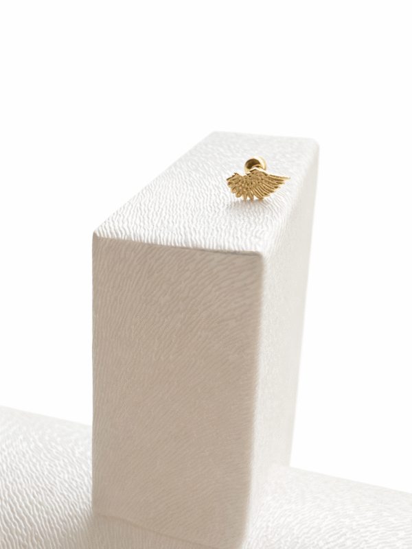 Alternative view of Angel Wing Piercing | 925 Ayar Gümüş Üzeri Altın Kaplama