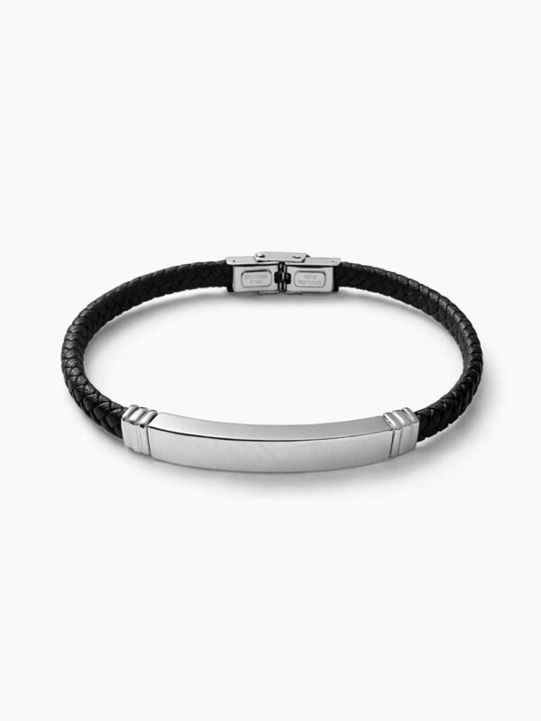Çelik Tokalı Modern Erkek Bileklik