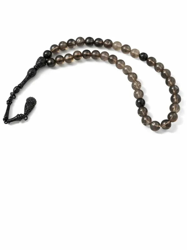 33'lük Dumanlı Kuvars Tesbih