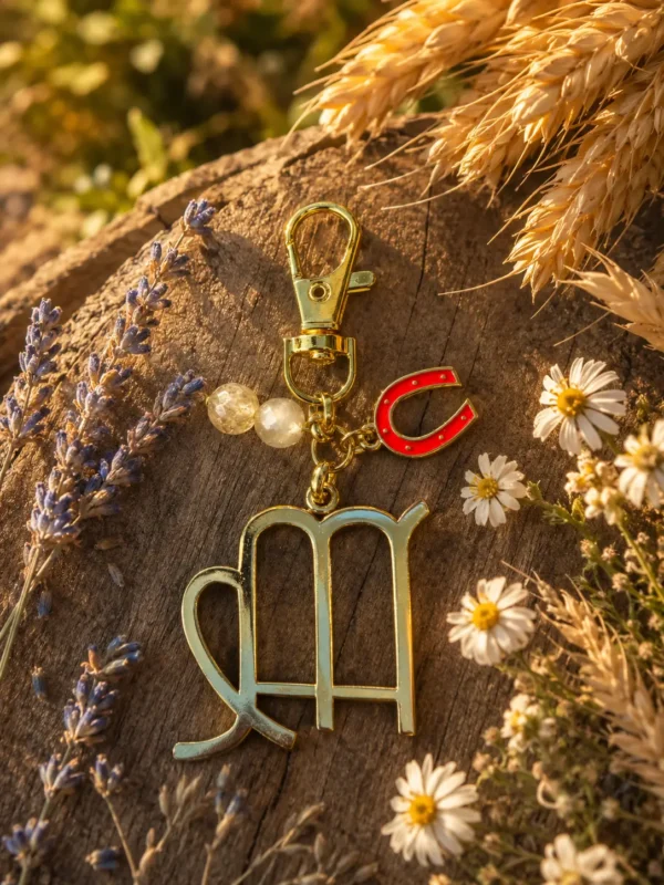 Başak Burcu Şans Anahtarlığı