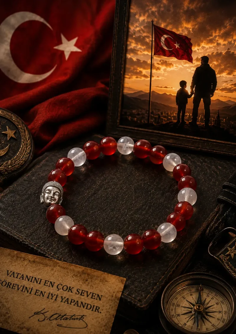Taraftar Bilekliği Kırmızı-Beyaz
