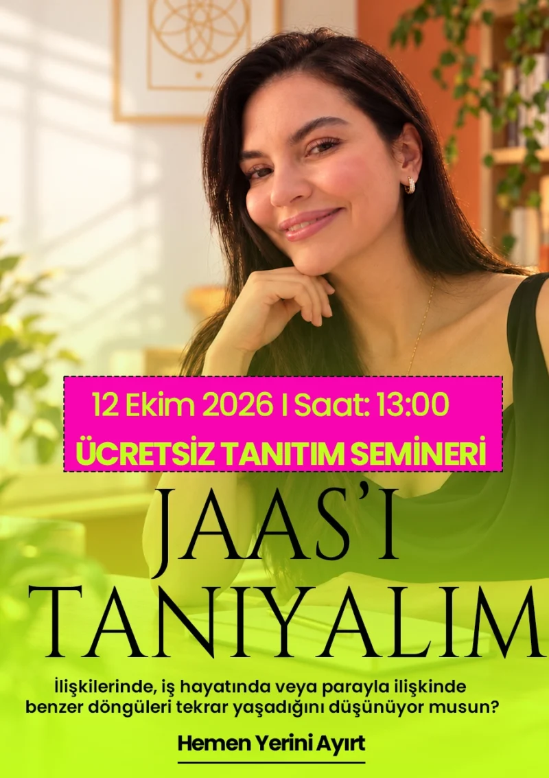 JAAS’ı Tanıyalım | Ücretsiz Tanıtım Semineri